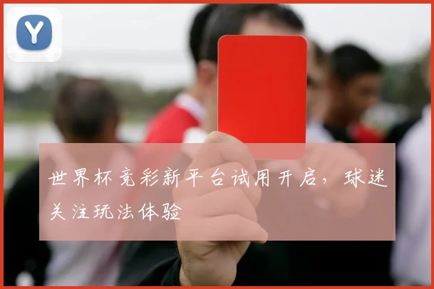 世界杯竞彩新平台试用开启，球迷关注玩法体验